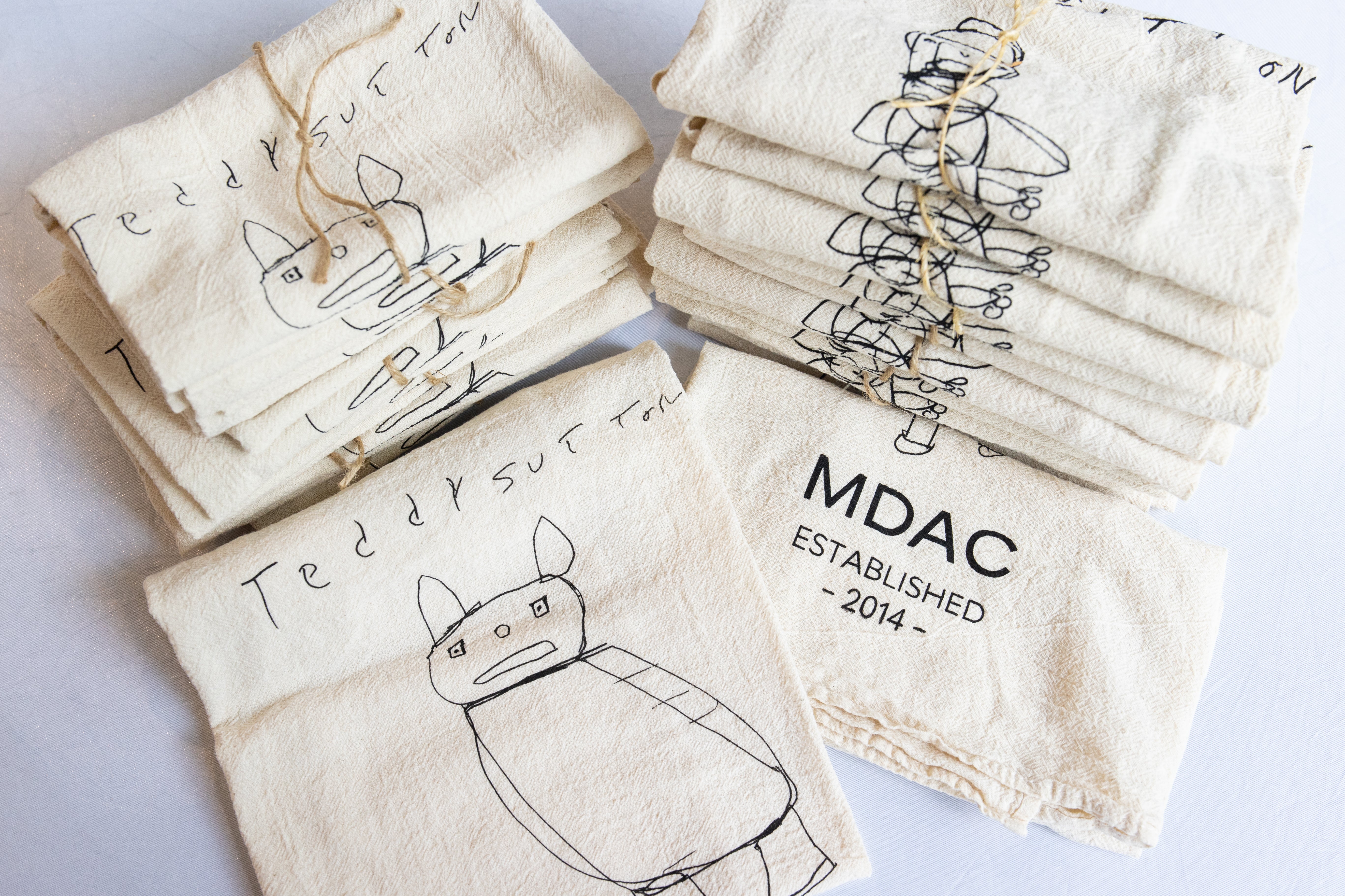 MDAC Flour Sack Tea Towels