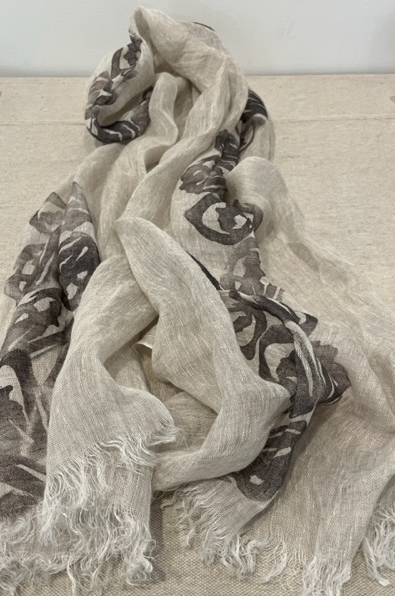 Hand Block Print Scarf