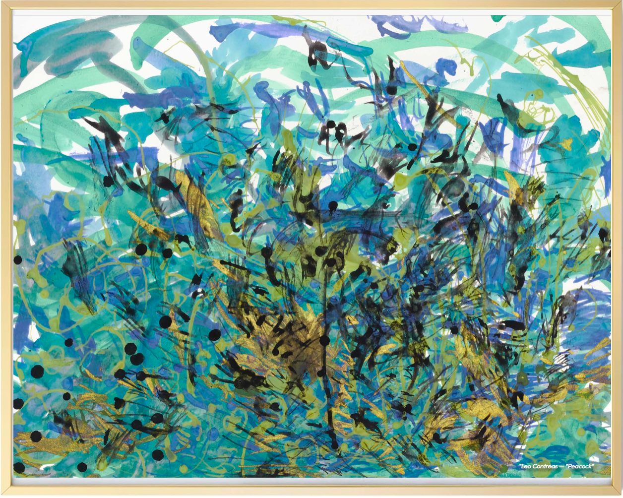 "Peacock", January, Leo Contreras