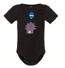Wolf & Ball Short-Sleeve Baby Onesie